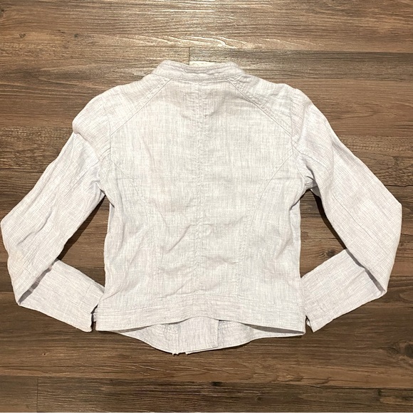 Loft Linen Moto Jacket - Picture 4 of 5